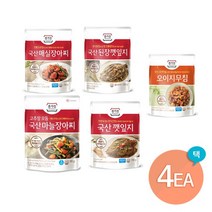 종가집 장아찌깻잎지/오이지/매실 5종 4개 골라담기, 된장깻잎지 150g x 4개