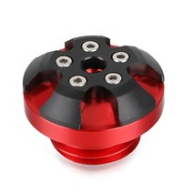 YAMAHA T-MAX TMAX T MAX 500 530 560 MT-03 MT FZ 09 M19 * 2.5 바이크 오토바이 엔진 오일 필터 연료 필러 탱크 커버 캡 나사, [07] Red, 07 Red