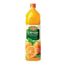 칠성 탕비실 손님대접 가족간식 델몬트 오렌지 주스 과즙음료 과일주스 생과일 1.5L 6개, 28세트