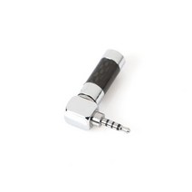 로듐도금 ㄱ자형 2.5mm 2.5 4극 단자 2.5 4극 플러그 4극 단자 플러그, 쿠팡 랩인랩 실버메탈, 쿠팡 랩인랩 본상품선택