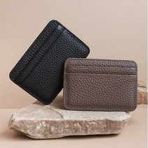 여성 남성 소가죽 카드지갑