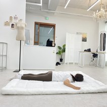 여름 패드 아이스 토퍼 이불 시원한 매트리스 매트 쿨 차박 캠핑