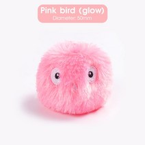 고양이움직이는장난감 고양이 자동장난감OSUDM-스마트 고양이 장난감 자동 롤링 볼 훈련 타입-C 충전 셀프, 06 D glow pink
