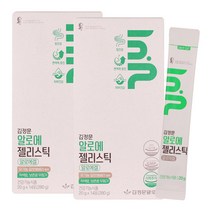 김정문알로에 알로에 젤리스틱 2세트 (1개월분) -, A01 - 2박스