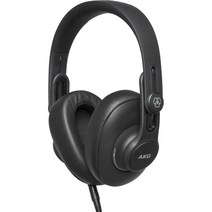 AKG 오버이어 폴더블 스튜디오 헤드폰, 검정색, K361
