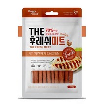 저지방 고단백 소형견용 치킨 간식 x5 가성비 3개월강아지 산책 칭찬