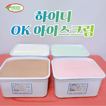 업소용 하이디 Ok 바닐라외4가지맛5000ml 아이스크림, 메론맛5000ml