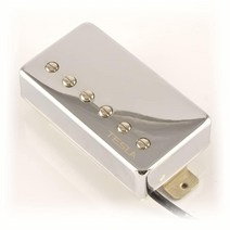 Tesla VR-60 빈티지 스타일 험버커 기타 픽업 - 브릿지/리드 위치 크롬