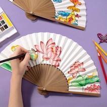 합죽선/ 고급부채/전통부채/ 접이식부채/접부채/손부채/접는부채/여름부채/무지부채/실크부채/부채만들기/부채제작/ 홍보용부채/부채/부채살/ 전통/만들기재료/손, 장생도
