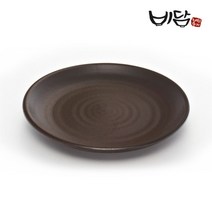 산소담은 숨쉬는 비담옹기 접시(소), 단품, 옵션선택:본품