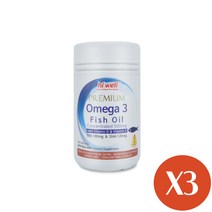 뉴질랜드 하이웰 오메가3 초임계 알티지 Concentrated 500mg 300정 3개