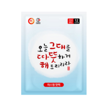 해피데이 붙이는 파스형 핫팩 50 g, 30개