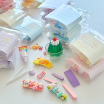 내맘대로 머리핀 만들기 키트 산리오 데코덴 파츠 세트 꾸미기 취미 방학 조카선물, 핑크, 마이멜로디