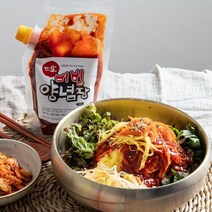 [한칼식품] 비빔양념장 500g, 만능비빔장(500g)*1팩, 1개
