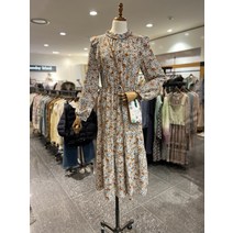 써스데이아일랜드 플라워패턴 프릴 롱 원피스(T228AOP533W)(1272161)