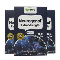 뉴질랜드 엔젯100 프리미엄 뉴로제놀 엑스트라 스트렝스 엔조제놀 60캡슐 3팩 NZ100 Neurogenol