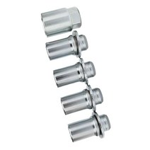 GHSHOP 5 pcs 자동차 휠 잠금 러그 너트 세트 00276-00901 corolla 4runner 용 교체, 금속, 은
