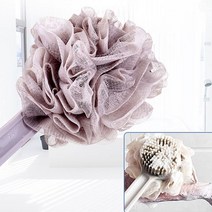 샤워 바디브러쉬 등브러쉬 샤워볼 바디솔 샤워솔, 바디브러쉬_퍼플, 본상품선택