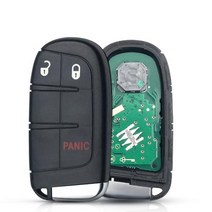 KEYYOU교체용 5 버튼 스마트 리모트 키 지프 그랜드 체로키 4332013 용 M3N40821302 Fob MHz 닷지 저니 챌린지, For Jeep+Model 3