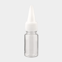 제로캔들 심플한 오일통 소분통 샘플공병 뾰족캡 투명&화이트캡 10ml, 투명 흰색캡/500ml