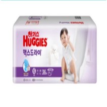 2021 신형 하기스 맥스드라이 밴드형 기저귀 남녀공용 점보형 6단계(14~19kg), 6단계 점보, 1800매