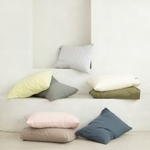 믹스앤매치 멜팅 고밀도 80수 순면 자루베개커버 50X70