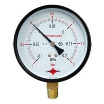 빠른출고 삼성계기 일반 압력계 진공계 연성계 A타입 100파이 측정공구 센서 수도배관 배관 소방배관, /100파이 25bar/