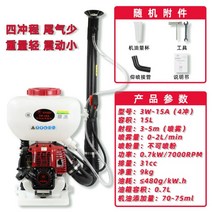 치파랠리 분무기 농사용 농업용 안개분사 농약 살포기 동력, 3W-15A(스로틀 통합 제어 핸들)
