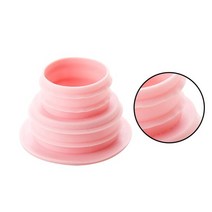 주방 하수도 바닥 드레인 씰링 링 세탁기 튜브 커넥터 냄새 방지 텔레스코픽 씰링 스토퍼, 분홍