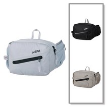 *네파NB* NEPA 7IC7523 공용 사이드에 메쉬 포켓을 적용한 활용도가 높은 액티브 힙색 #뉴코아부천점#로켓출고 #뉴코아부천점#로켓출고, 000, BLACK(199)