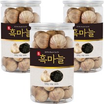 흑마늘 통흑마늘 발효 숙성 히말라야 흙마늘 효능 500g, 3개