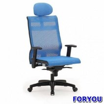 Foryou2984 관리자용 회전의자 도나우 대 올메쉬 사출발 의자 책상 중역, 그린