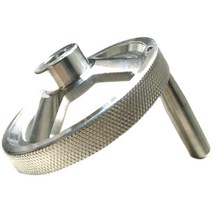 핸들스틱 304 스텐레스 핸드휠 롤링 플라워 공작기계 밸브 외경 80 4621882175, 외경 80M18 볼트무늬