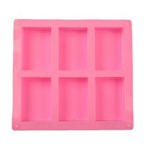 1pc 꿀 꿀벌 실리콘 비누 금형 Diy 수제 공예 3D 직사각형 6 양식 만들기 위한, as pic 7