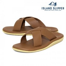 ISLANDSLIPPER 클래식 레더 슬리퍼/샌들 PT223-WHIS