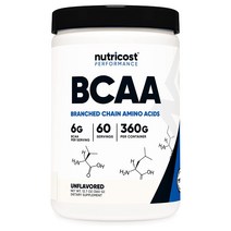 뉴트리코스트 BCAA 필수 2:1:1 분지쇄 아미노산 류신 6000mg 360G, 1개, 기본