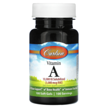 Carlson 비타민 A 3 000mcg RAE(10 000IU) 소프트젤 100정, 120개, 15000IUP Almitate