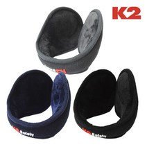 K2 [1+1] 겨울 귀마개 (보온성 우수), 2.그레이+블랙