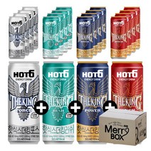 355ml x 24캔 혼합선택 롯데칠성 핫식스 더킹 포스 스톰 파워 펀치, 01){포스x6+러쉬x6+파워x6+펀치x6}