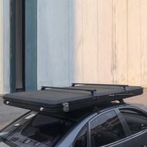 루프탑텐트 차박 그늘막 맞춤형 하드 쉘 삼각형 캠핑 자동차 루프탑 커버 텐트 판매