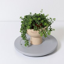 플라스틱 꽃꽂이 회전돌림판 28cm/꽃꽂이전용 회전판