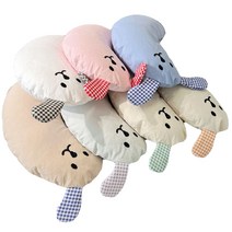 강아지베개 애견베게 편안한 강아지 목베게, 화이트