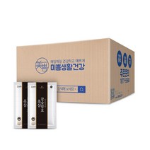 미쁨생활건강 믿음직한 참숯발효 국내산 발효흑삼 70mlx30포, 100포 실속형