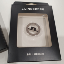 제이린드버그 골프 볼마커 BALL MARKER, 블랙, 1개