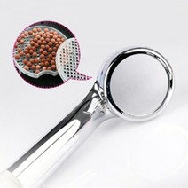 정수절수 수압3배상승 파워 황토볼 내장 샤워기 녹제거 보습효과 교체형필터 피톤치드