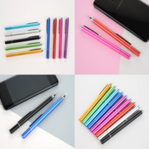 혜자컴퍼니 초 미세 정밀 터치펜 얇은 갤럭시 탭 노트 아이패드 아이폰 슬림 펜 미니 태블릿, 1개, 초미니 터치펜  스카이블루