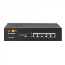 CoCoPink / SOLTECH (솔텍) SFC505HP POE 인젝터 스위치허브, 단일 모델명/품번