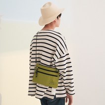 에이지그레이 베이직 그린 사코슈백 미니크로스 옆으로매는 작은 샤코슈 핸드폰가방 슬링백