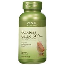 gnc 무취 마늘 500 mg 100 캡슐
