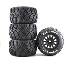 이동바퀴 1/8 트러기 몬스터 트럭 레이싱 빅풋 휠 림 허브 타이어 RC 자동차 트랙사스 서밋 E-레보 호바오 HPI 아르마 타미야 교쇼 HSP, [06] B3